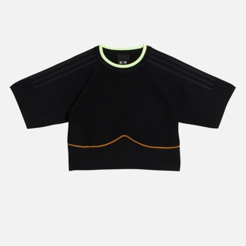 Adidas  X Ivy Park Knit Crop Top  NWT